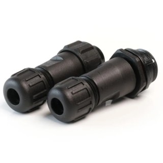 RS PRO Circular Connector Miniature Cable Plug and Socket with 4 Contacts 200V Threaded Mating IP68 Rated IP68