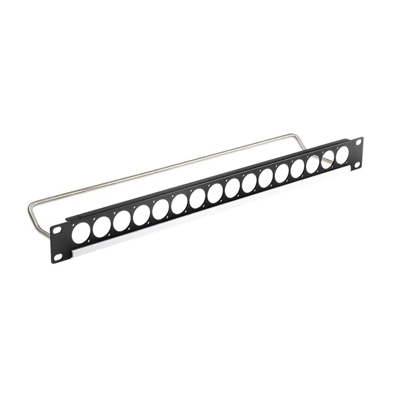 RS PRO Audio/Video 16 Port Patch Panel 1U Rack Height Steel RoHS 143-8918