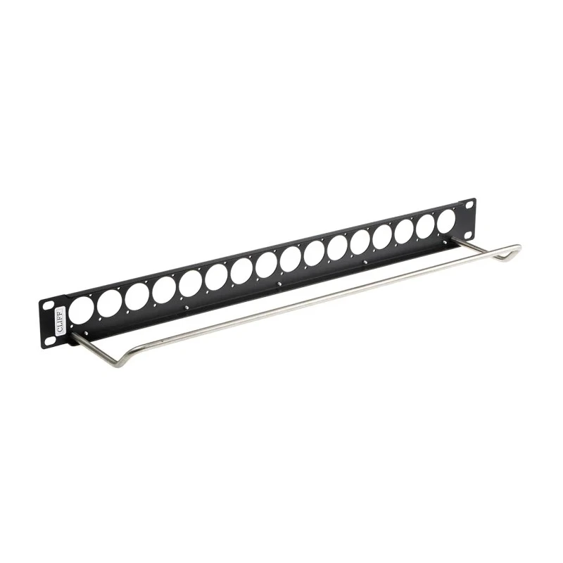 RS PRO Audio/Video 16 Port Patch Panel 1U Rack Height Steel RoHS 143-8918