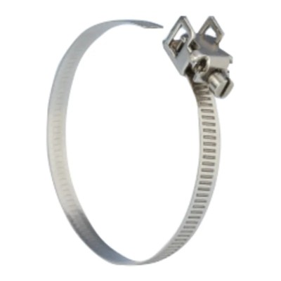 Jubilee Stainless Steel Slotted Screw Quick Release Strap 7mm Width 35mm-50mm Diameter FLS050SS