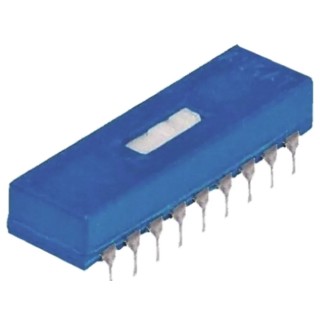 TE Connectivity PCB Slide Switch 4PDT Latching 300mA Polyphenylene Ether ASF42G04