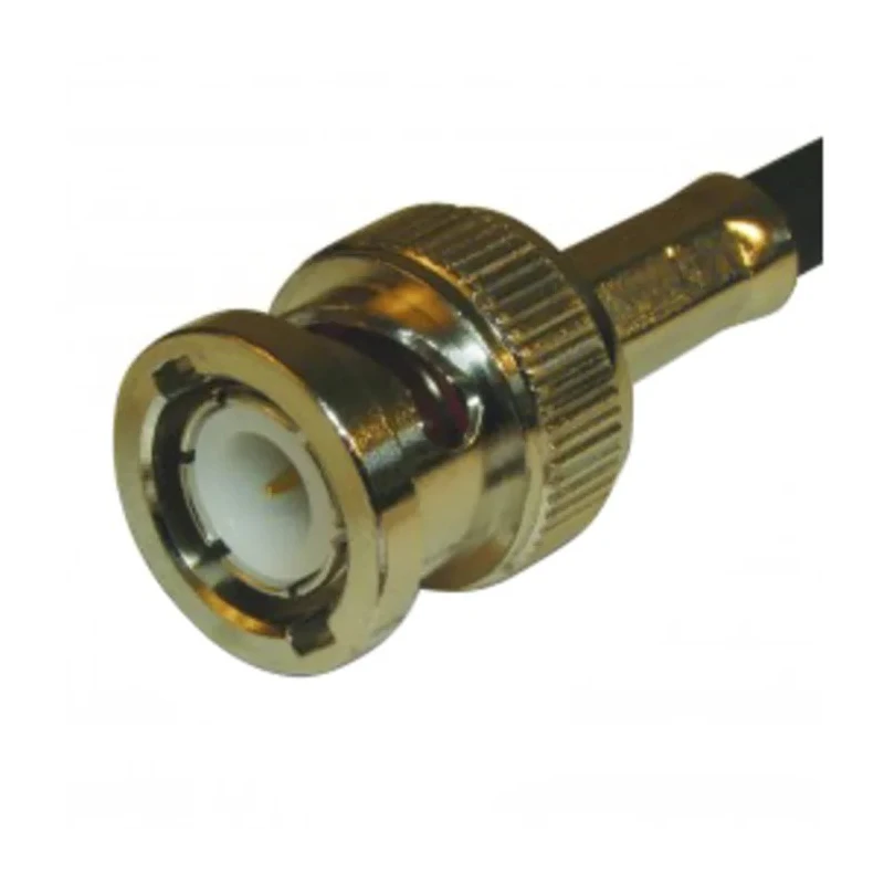 Amphenol RF BNC Series Coaxial Connector Cable Male BNC 50 Ω Straight Body Crimp 112116