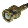 Amphenol RF BNC Series Coaxial Connector Cable Male BNC 50 Ω Straight Body Crimp 112116