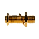 Amphenol RF SMA Series Coaxial Connector Panel Mount Female SMA, 50 Ω, Straight Body Solder 132170