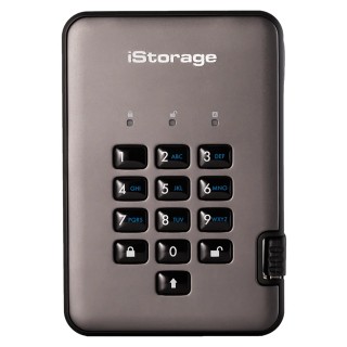 iStorage External 2 TB SLC Encrypted USB 3.1 Hard Drive diskAshur PRO2 