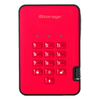 iStorage AES-256 Hardware Encrypted External Hard Drive 1 TB USB 3.1 diskAshur2