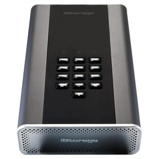 iStorage External Hard Disk Drive 2TB AES-256 Encrypted USB 3.1 DiskAshur DT2 IS-DT2-256-2000-C-G