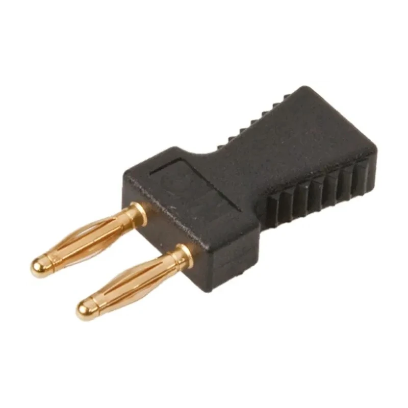Staubli KS2 Jumper Straight Male Black Closed Top 2 Way 1 Row 6 mm Pitch 33V 10A 63.9352-21