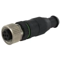Murrelektronik Limited Industrial Circular Connector, 4 Contacts, Cable Mount, M12 Socket Male, IP67 7000-12602-0000000