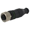 Murrelektronik Limited Industrial Circular Connector, 4 Contacts, Cable Mount, M12 Socket Male, IP67 7000-12602-0000000