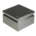 RS PRO Grey Stainless Steel Junction Box IP66 150mm x 150mm x 80mm 144-1348