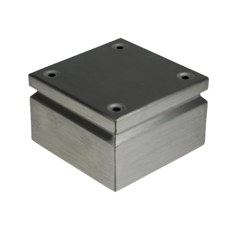 RS PRO Grey Stainless Steel Junction Box IP66 150mm x 150mm x 80mm 144-1348