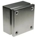 RS PRO Grey Stainless Steel Junction Box IP66 150mm x 150mm x 80mm 144-1348