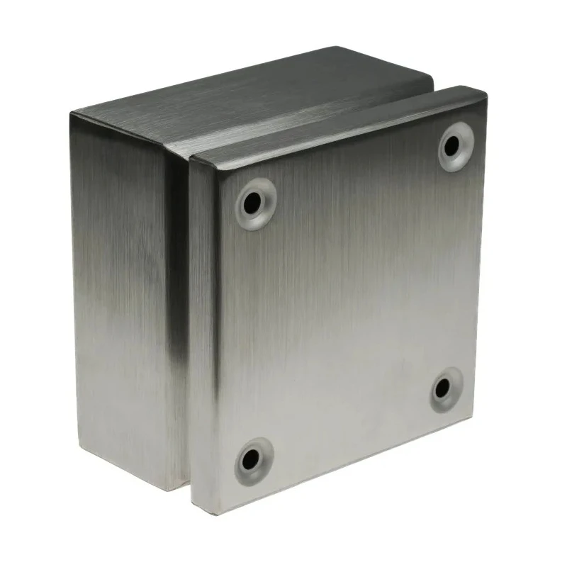 RS PRO Grey Stainless Steel Junction Box IP66 150mm x 150mm x 80mm 144-1348