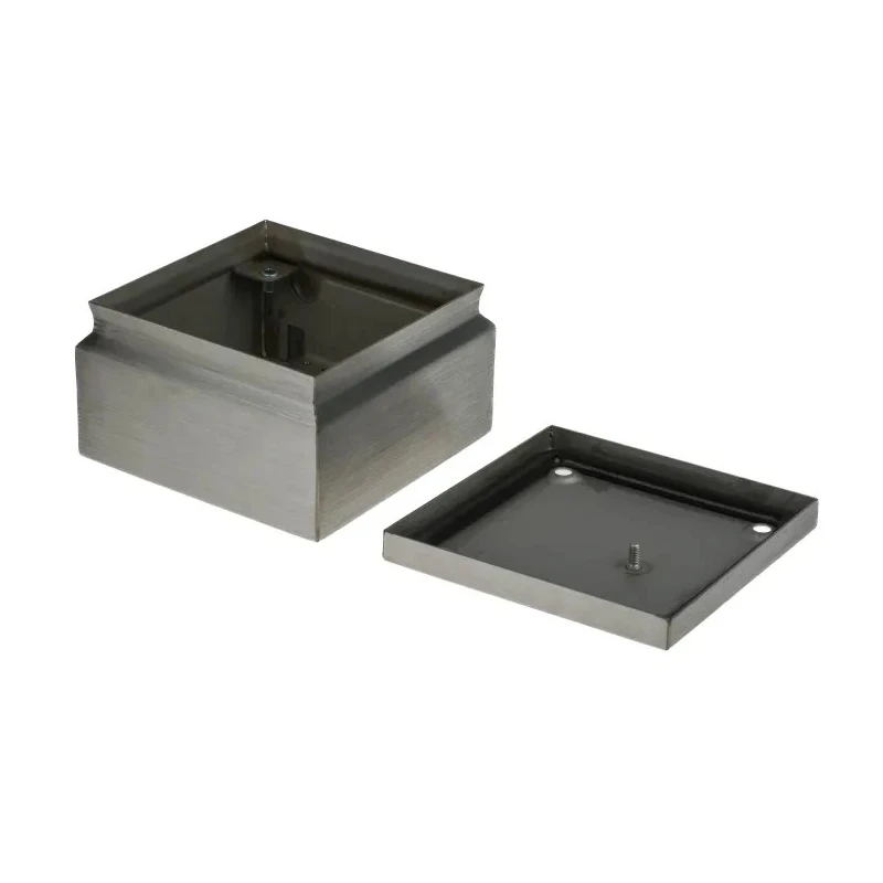 RS PRO Grey Stainless Steel Junction Box IP66 150mm x 150mm x 80mm 144-1348