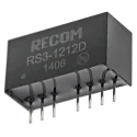 Recom DC/DC Converter, 12V and -12 V Output, 18V DC Input, 9V Input, 3W Maximum Output Power, Through Hole SIP-8 RS3-1212D