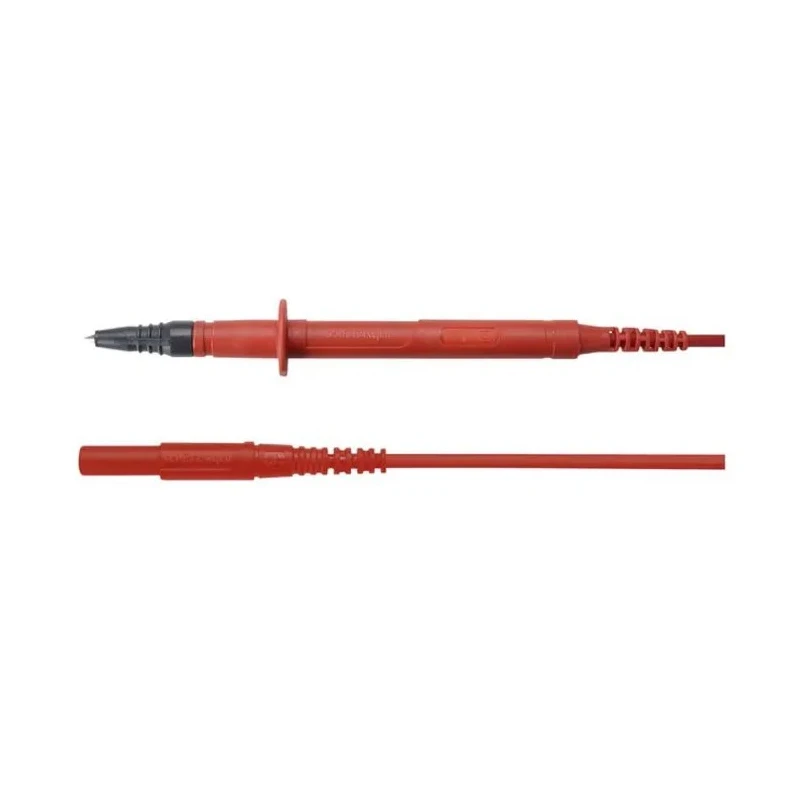 Schutzinger Test Probe with 4 mm Safety Plug 1m Lead Length 16A CAT IV 1kV, SPL 7318 Ni / 1 / 100 /RT
