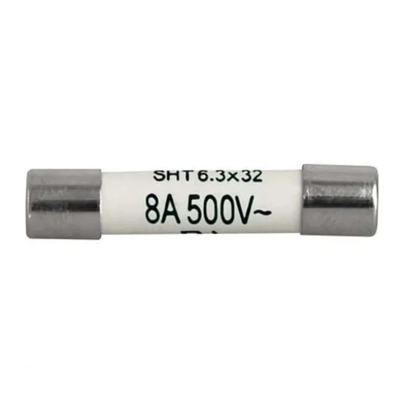 Schurter 10A Time Delay Ceramic Cartridge Fuse 6.3 x 32 mm 500V ac SHT 6.3x32 8020.5021.G