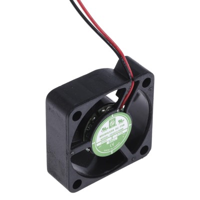 RS PRO 5V DC Axial Fan, 6.8 m³/h Airflow, 400 mW Power, 80 mA Max Current, IP55 Rated, 30x30x10.2 mm IP55