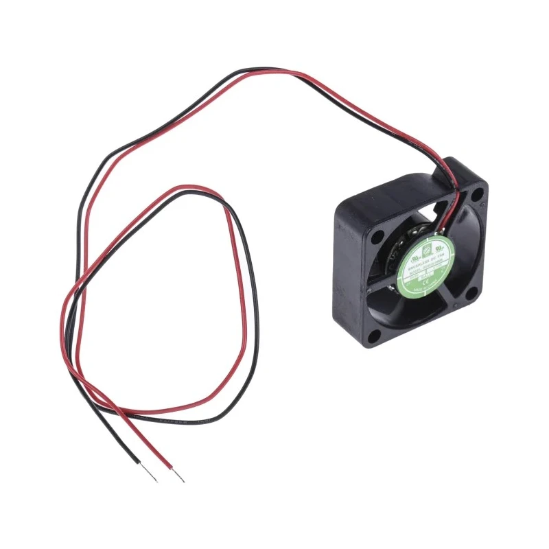 RS PRO 5V DC Axial Fan, 6.8 m³/h Airflow, 400 mW Power, 80 mA Max Current, IP55 Rated, 30x30x10.2 mm IP55