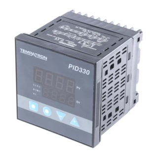 Tempatron Panel PID Temperature Controller 2 Output Relay SSR 270V ac On-Off PID330