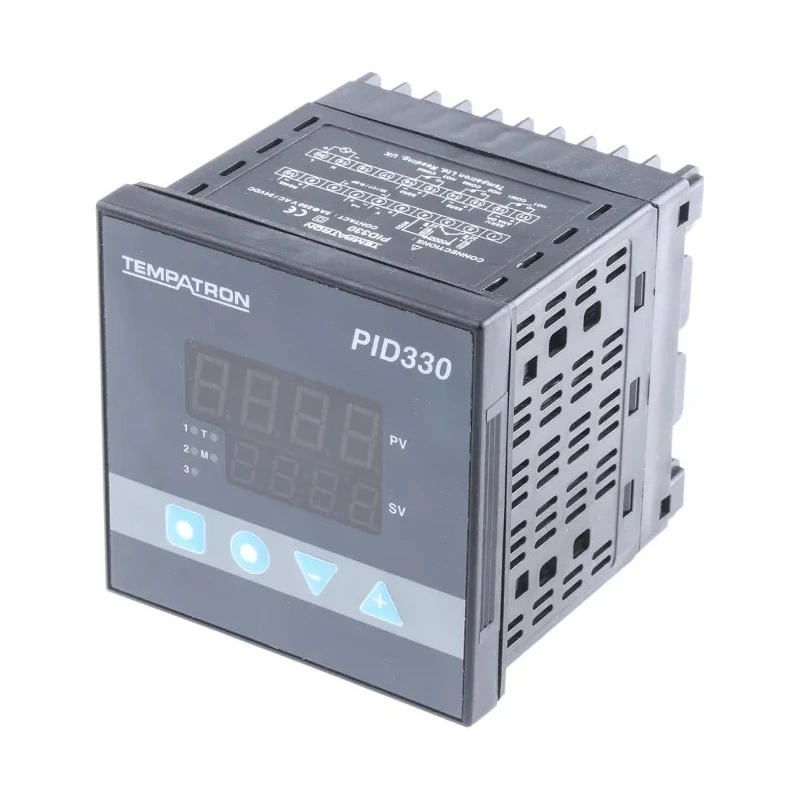 Tempatron Panel PID Temperature Controller 2 Output Relay SSR 270V ac On-Off PID330