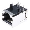 RS PRO RJ45 Connector Female PCB Cat4 Shielded Right Angle 1 Port 8 Way 144-2247