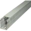 SES Sterling Cable Trunking GN-A6/4 LF Open Slot Grey Polyvinyl Chloride W40mm x D40mm x L2m 