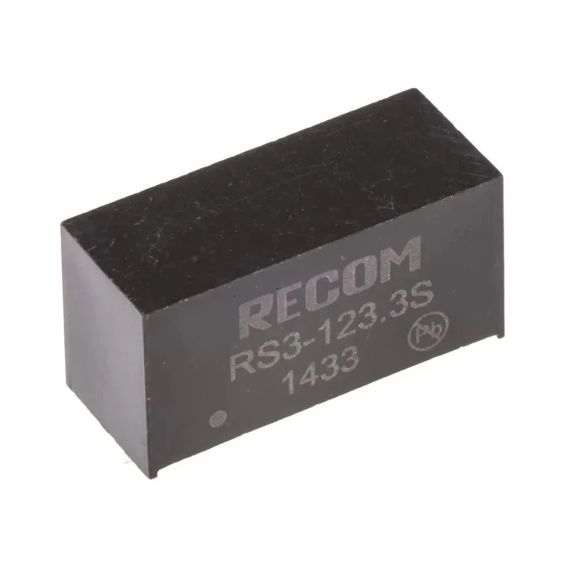 Recom DC/DC Converter 3.3V DC Output, 9-18V DC Input, 3W Power, Through Hole SIP-8 Package RS3-123.3S