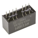 Recom DC/DC Converter 3.3V DC Output, 9-18V DC Input, 3W Power, Through Hole SIP-8 Package RS3-123.3S