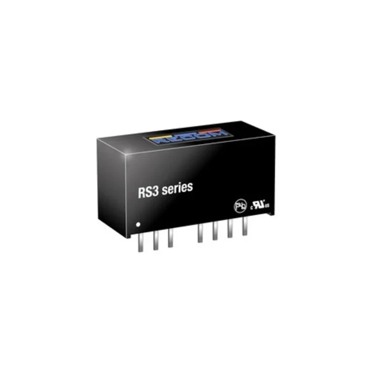 Recom DC/DC Converter 3.3V DC Output, 9-18V DC Input, 3W Power, Through Hole SIP-8 Package RS3-123.3S