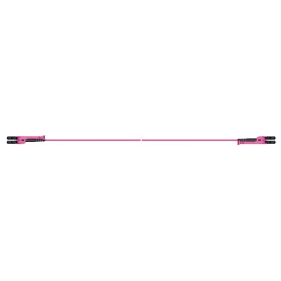 Huber+Suhner LC to LC Fibre Optic Cable Low Smoke Zero Halogen Violet 7 m PCRS_LCMX_LCMX_O421T_07.0_LL