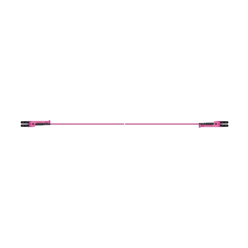 Huber+Suhner LC to LC Fibre Optic Cable Low Smoke Zero Halogen Violet 7 m PCRS_LCMX_LCMX_O421T_07.0_LL