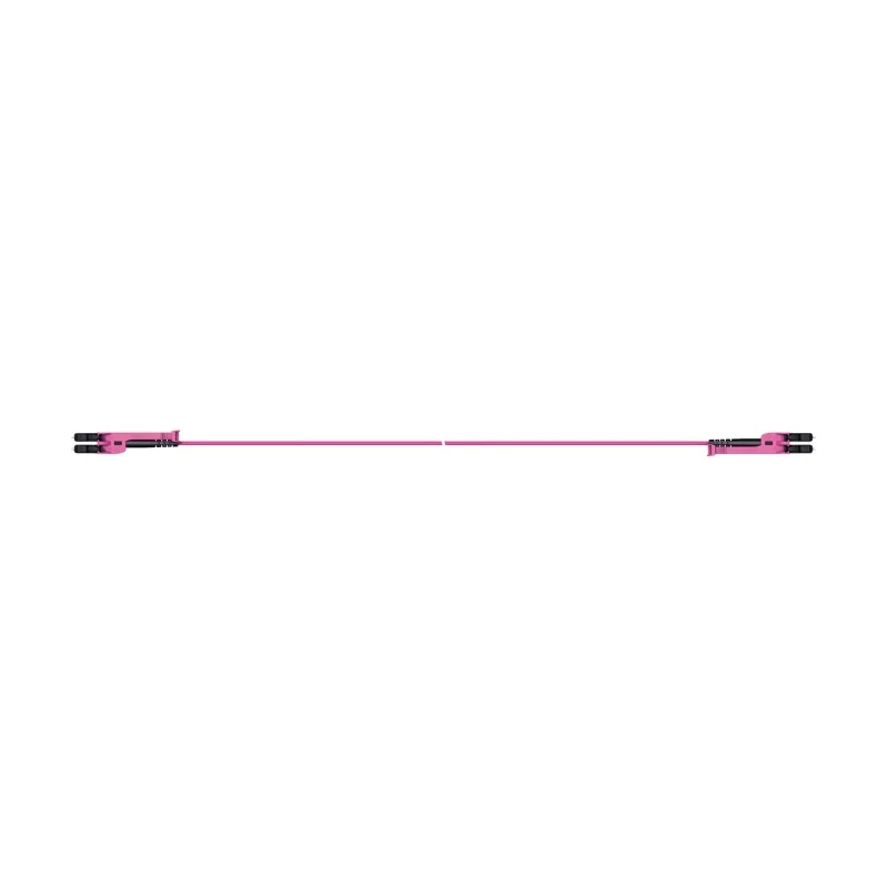 Huber+Suhner LC to LC Fibre Optic Cable Low Smoke Zero Halogen Violet 5 m PCRS_LCMX_LCMX_O421T_05.0_LL