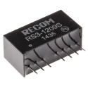 Recom RS3 DC/DC Converter, 9V Output, 333 mA, 18V Input Range, 3W Power, Through Hole SIP-8 Package RS3-1209S