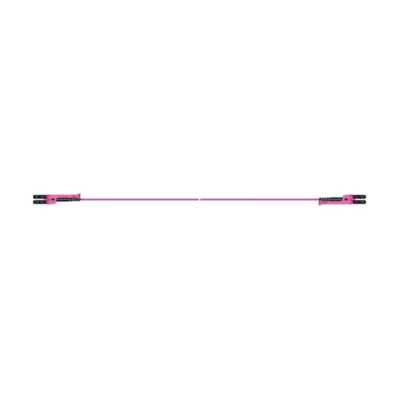Huber+Suhner LC to LC Fibre Optic Cable Low Smoke Zero Halogen Violet 25 m PCRS_LCMX_LCMX_O421T_25.0_LL