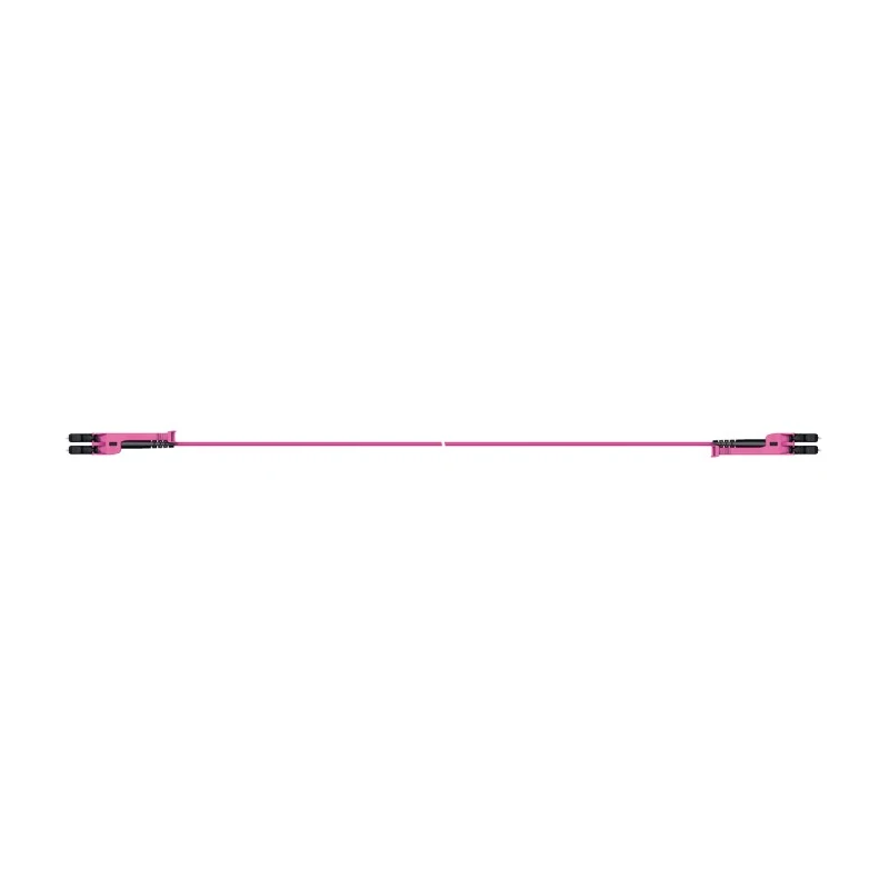 Huber+Suhner LC to LC Fibre Optic Cable Low Smoke Zero Halogen Violet 15 m PCRS_LCMX_LCMX_O421T_15.0_LL