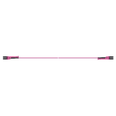 Huber+Suhner LC to LC Fibre Optic Cable Low Smoke Zero Halogen Violet, 30 m PCRS_LCMX_LCMX_O421T_30.0_LL
