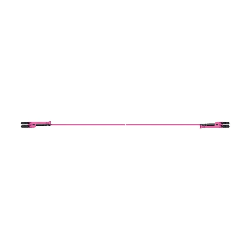 Huber+Suhner LC to LC Fibre Optic Cable Low Smoke Zero Halogen Violet, 30 m PCRS_LCMX_LCMX_O421T_30.0_LL