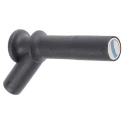 Staubli Black Test Connector Adapter with Nickel Plated Contacts 2A 1kV CAT III CAT IV 66.9515-21