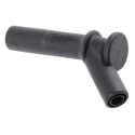 Staubli Black Test Connector Adapter with Nickel Plated Contacts 2A 1kV CAT III CAT IV 66.9515-21