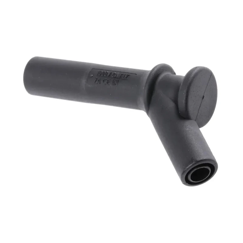 Staubli Black Test Connector Adapter with Nickel Plated Contacts 2A 1kV CAT III CAT IV 66.9515-21