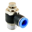 RS PRO Meter Out Control Speed Controller 144-2658 Accurate Airflow Regulation 0-150 PSI Working Pressure Taiwan