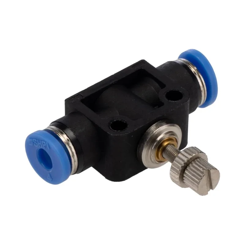 RS PRO Meter Out Control Speed Controller Push-in 4 mm Tube Inlet and Outlet Ports 144-2661