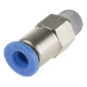 RS PRO Pneumatic Non Return Valve, 990 kPa Maximum Operating Pressure, Threaded Male R Inlet 144-2694
