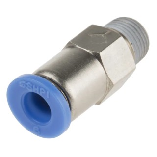 RS PRO Pneumatic Non Return Valve, 990 kPa Maximum Operating Pressure, Threaded Male R Inlet 144-2694