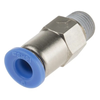 RS PRO Pneumatic Non Return Valve, 990 kPa Maximum Operating Pressure, Threaded Male R Inlet 144-2694