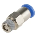 RS PRO Pneumatic Non Return Valve, 990 kPa Maximum Operating Pressure, Threaded Male R Inlet 144-2694