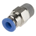 RS PRO Non Return Valve with 990 kPa Maximum Operating Pressure, Male Threaded R Inlet Connection 144-2695