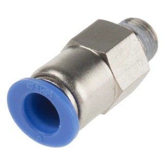 RS PRO Pneumatic Non Return Valve Threaded Inlet Male R 990 kPa Maximum Pressure 0 to 60°C Operating Temperature 144-2696